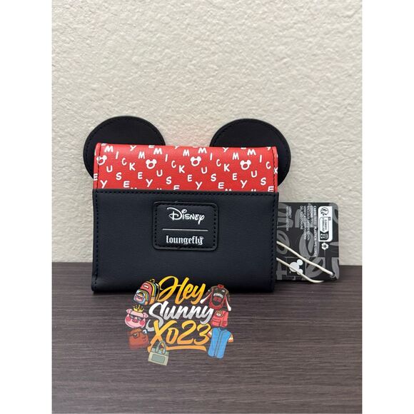 Loungefly Disney Mickey Mouse Ears Wallet - Picture 2 of 4
